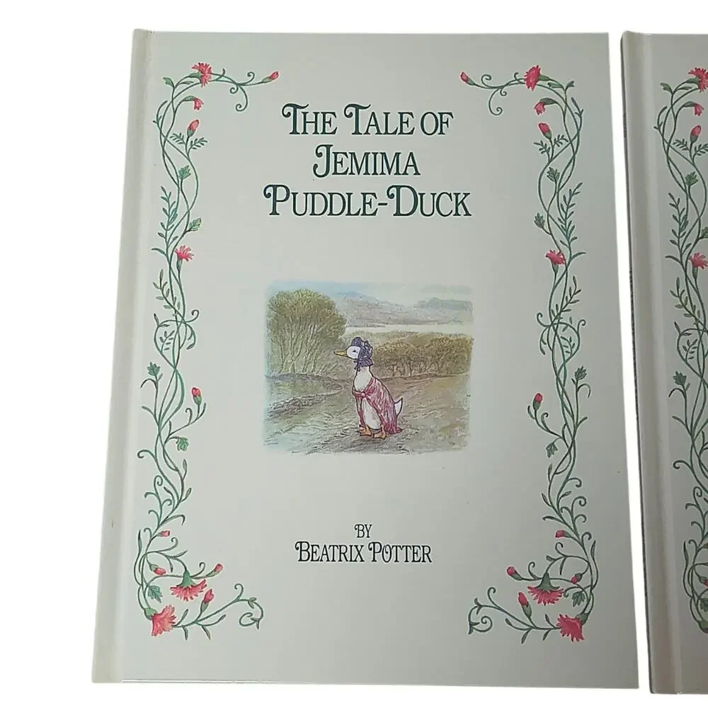 Lot of 3 Beatrix Potter Classic Tales Beautiful Large Hardcover Books 1991